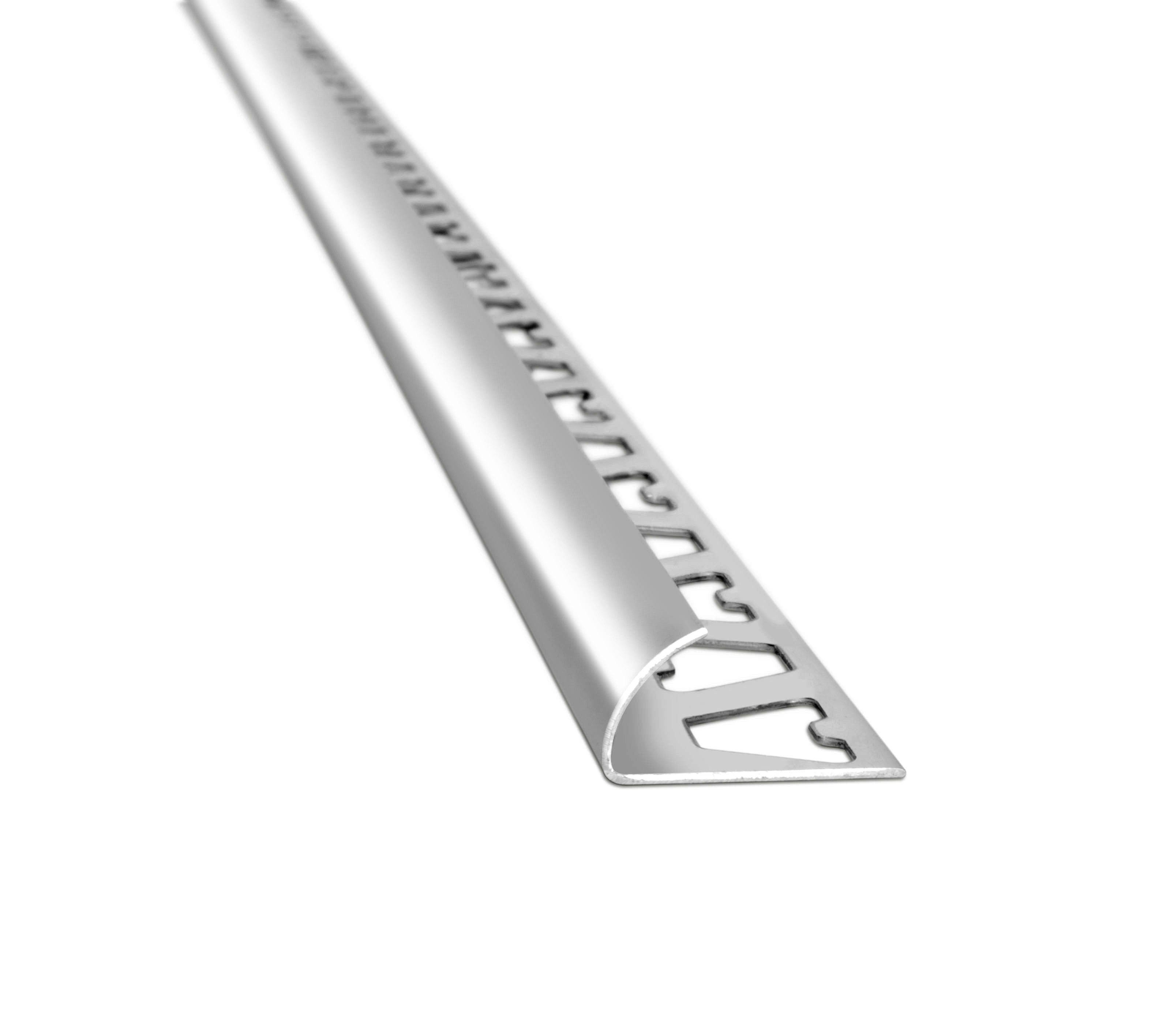 Aluminio guardacanto arco 10mm X 2,5m - Unidad.