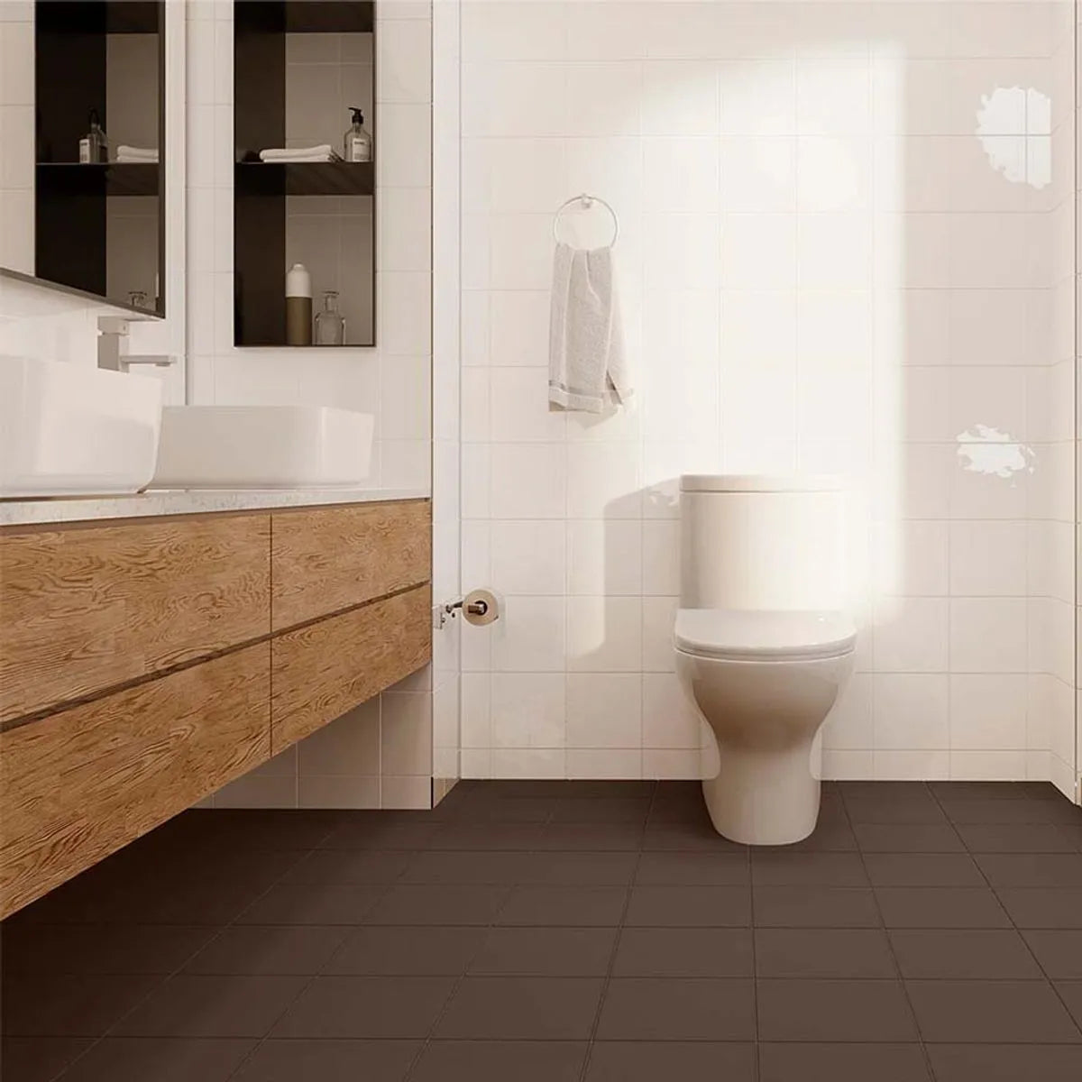 PISO GRES TRADICION MOCCA 30X30 EMP. ALFA