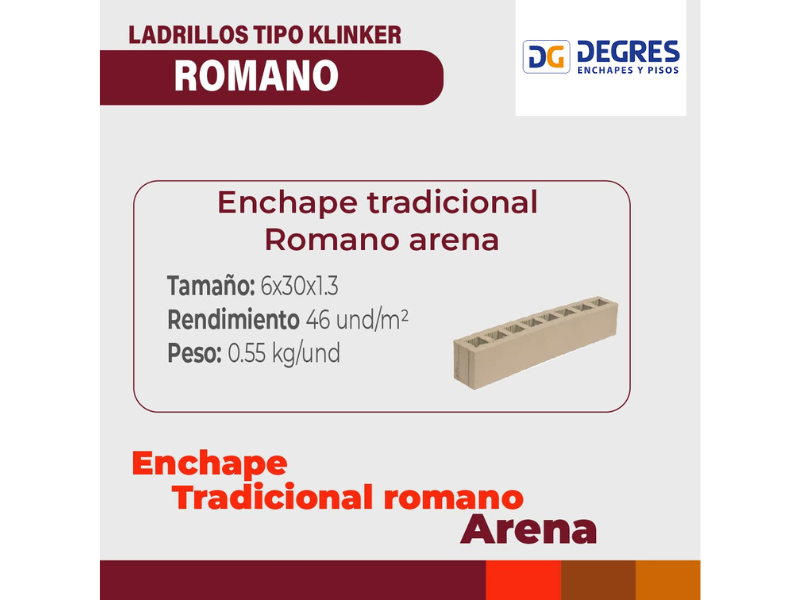 ENCHAPE ROMANO ARKITEKT LISO  PRIMERA-TG000630ELRP