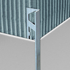 Aluminio pared varilla en L 12mm X 2,5m - Unidad.