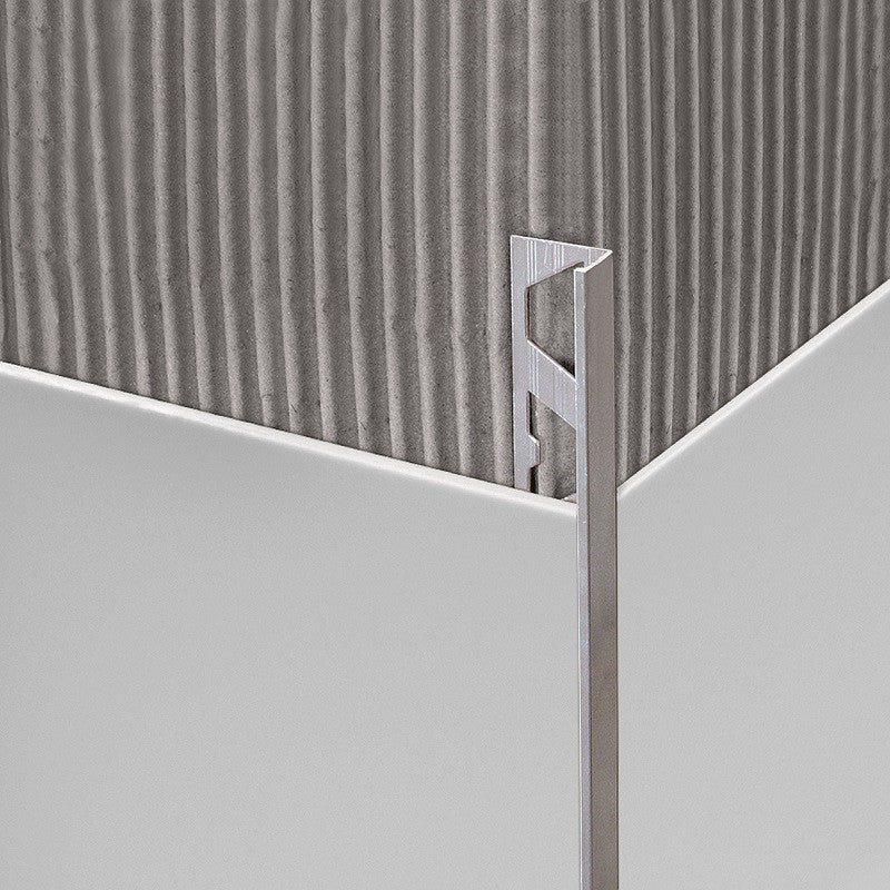 Aluminio pared varilla en L 12mm X 2,5m - Unidad.