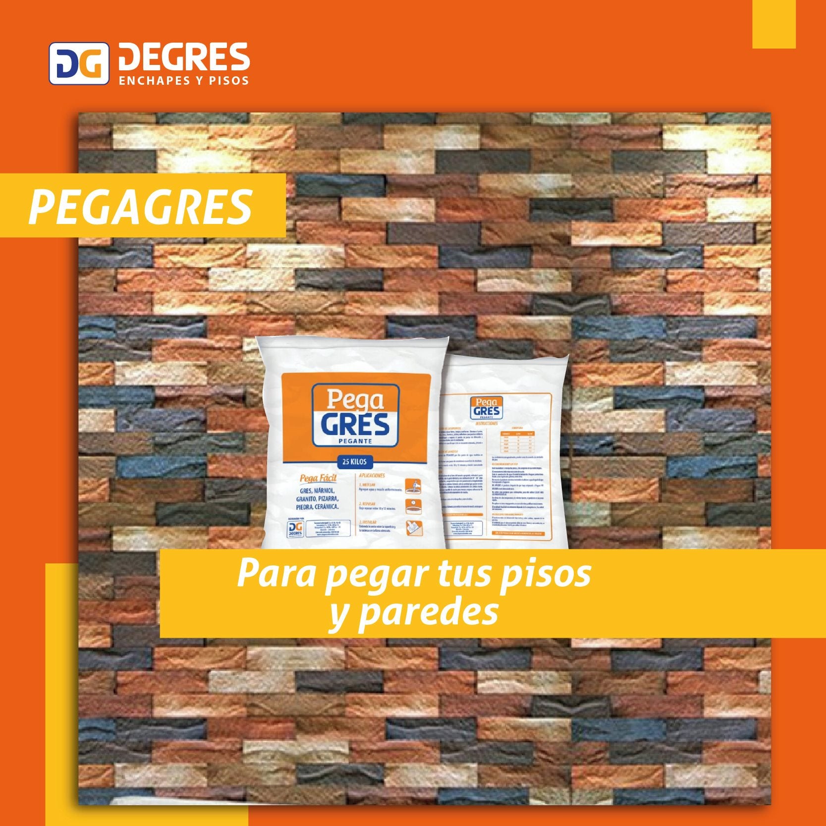 PegaGres De 25 Kg