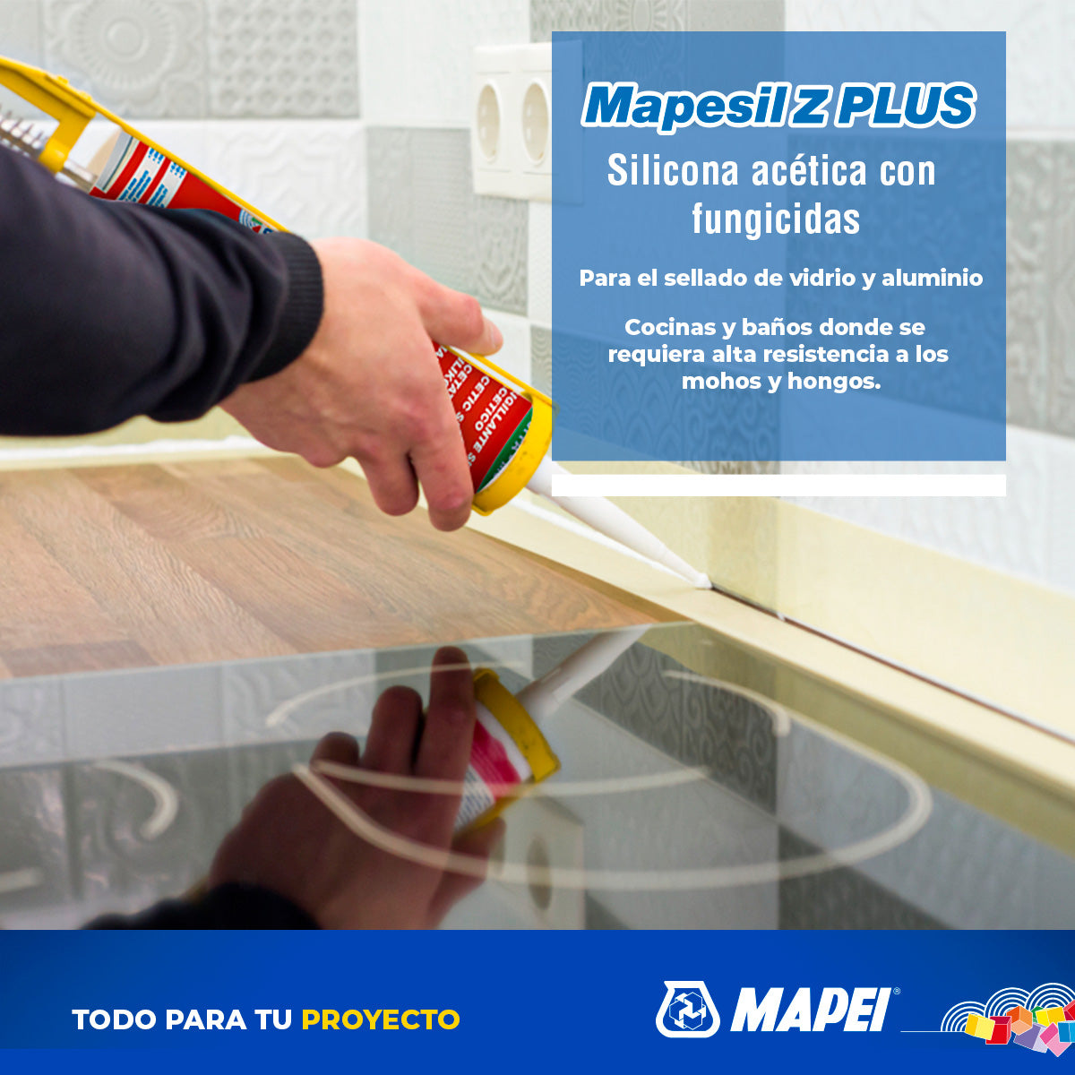 Mapesil Z PLUS Transparente Cartucho x 280ml