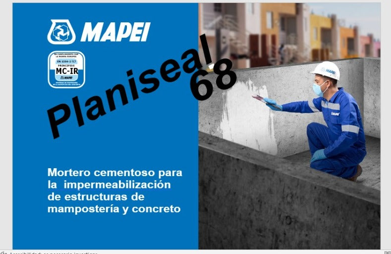 Planiseal 68 Gris X 5 Kg
