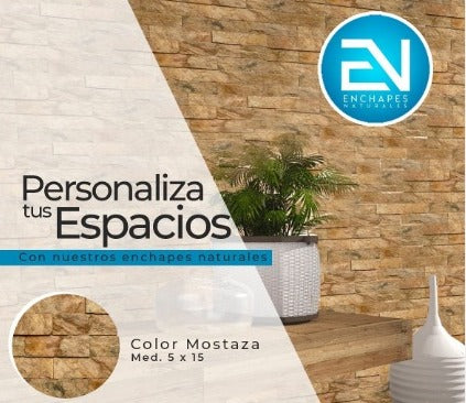 ENCHAPE NATURAL MOSTAZA 5X15 E.N