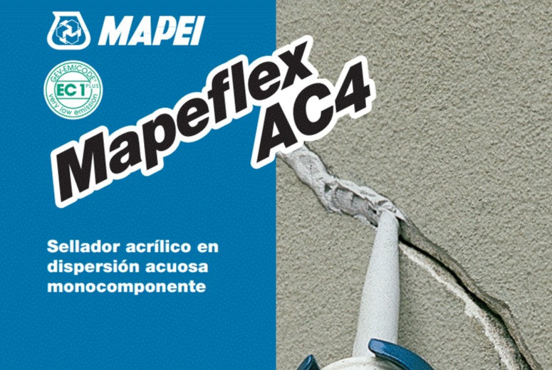 MAPEFLEX AC4 CARTUCHO X 310 ML GRIS-SELLOS Y SILICONAS- M.P