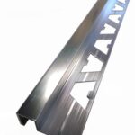 Alumino Guardacanto Quadra Cromo 10X10mmX2.5m